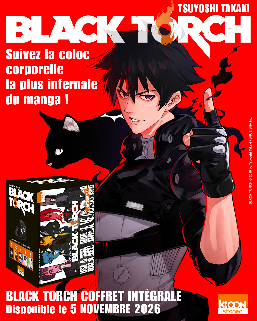 La coloc corporelle la plus infernale du manga revient en coffret intégral en librairie dès le 5 novembre 🐈⬛