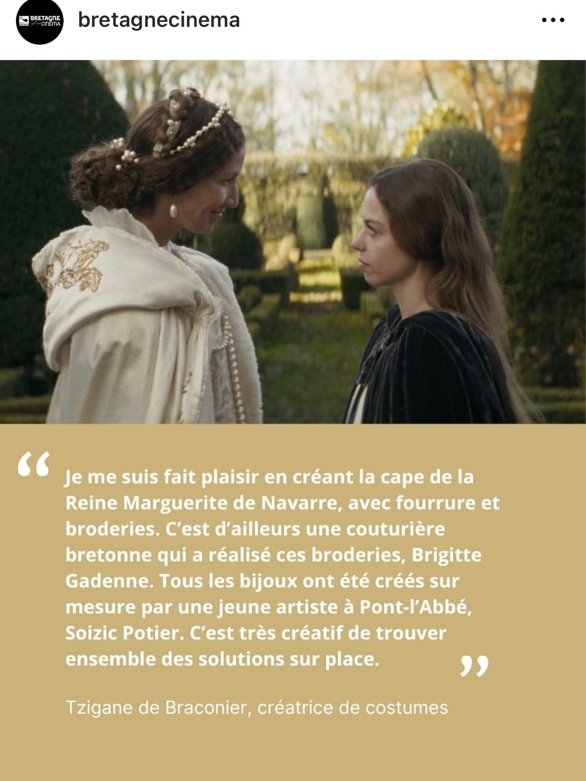 L’île de la demoiselle de @michawald J’ai eu la chance de collaborer avec la talentueuse @tziganedebraconier costumière du film, ainsi que le coiffeur.
c’était vraiment une expérience passionnante et enrichissante.
Je suis tellement reconnaissante de laisser une empreinte pour l’île de la demoiselle qui sort au cinéma le 25 mars 2025 @salomedewaels @louisperes_ @alexandralamyofficiel @candicebouchet.
@kgproductions_fr #cinemabretagne #pontlabbe #jewelry #cinema #paysbigoudensud