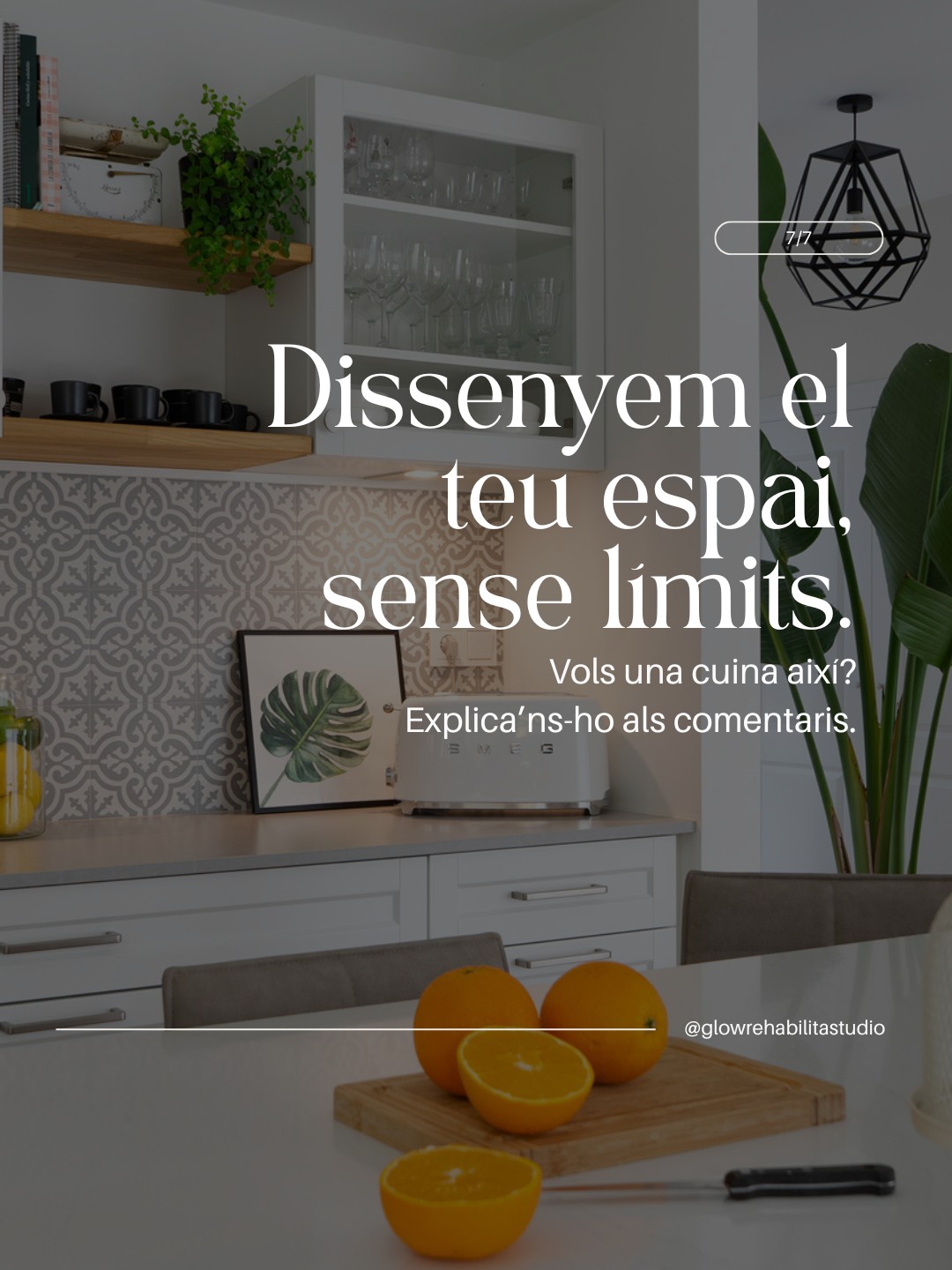 📢 𝗦𝗧𝗢𝗣 a les cuines petites i aclaparadores! ❌
A 𝗚𝗹𝗼𝘄 𝗥𝗲𝗵𝗮𝗯𝗶𝗹𝗶𝘁𝗮 𝗦𝘁𝘂𝗱𝗶𝗼 creiem que la mida no importa si el disseny és intel·ligent.
En aquest carrusel t’ensenyem els 5 tips que has d’entendre per optimitzar la teva cuina al detall.
Fem créixer el teu espai gràcies a l'estratègia:
✔️ Guanyem amplitud visual.
✔️ Multipliquem l'ordre.
Fes swipe i descobreix com aprofitar al màxim l’espai real de casa teva!
𝗦𝗶 𝗲𝘀𝘁à𝘀 𝗽𝗲𝗻𝘀𝗮𝗻𝘁 𝗮 𝗿𝗲𝗻𝗼𝘃𝗮𝗿 𝗹𝗮 𝘁𝗲𝘃𝗮 𝗰𝘂𝗶𝗻𝗮, 𝗲𝗻𝘃𝗶𝗮’𝗻𝘀 𝘂𝗻 𝗗𝗠 𝗶 𝗽𝗮𝗿𝗹𝗲𝗺 𝗱𝗲𝗹 𝘁𝗲𝘂 𝗽𝗿𝗼𝗷𝗲𝗰𝘁𝗲! 📩
--
📢 ¡𝗦𝗧𝗢𝗣 a las cocinas pequeñas y agobiantes! ❌
En 𝗚𝗹𝗼𝘄 𝗥𝗲𝗵𝗮𝗯𝗶𝗹𝗶𝘁𝗮 𝗦𝘁𝘂𝗱𝗶𝗼 creemos que el tamaño no importa si el diseño es inteligente.
En este carrusel te enseñamos los 5 tips que debes entender para optimizar tu cocina al detalle.
Hacemos crecer tu espacio gracias a la estrategia:
✔️ Ganamos amplitud visual.
✔️ Multiplicamos el orden.
👀 ¡Haz swipe! y descubre cómo aprovechar al máximo el espacio real de tu hogar.
𝗦𝗶 𝗲𝘀𝘁á𝘀 𝗽𝗲𝗻𝘀𝗮𝗻𝗱𝗼 𝗲𝗻 𝗿𝗲𝗻𝗼𝘃𝗮𝗿 𝘁𝘂 𝗰𝗼𝗰𝗶𝗻𝗮, ¡𝗲𝗻𝘃í𝗮𝗻𝗼𝘀 𝘂𝗻 𝗗𝗠 𝘆 𝗵𝗮𝗯𝗹𝗲𝗺𝗼𝘀 𝗱𝗲 𝘁𝘂 𝗽𝗿𝗼𝘆𝗲𝗰𝘁𝗼! 📩
#glowrehabilitastudio #santcugatdelvalles #diseñodecocinas #mobiliarioamedida #estilismococina #decoinspo