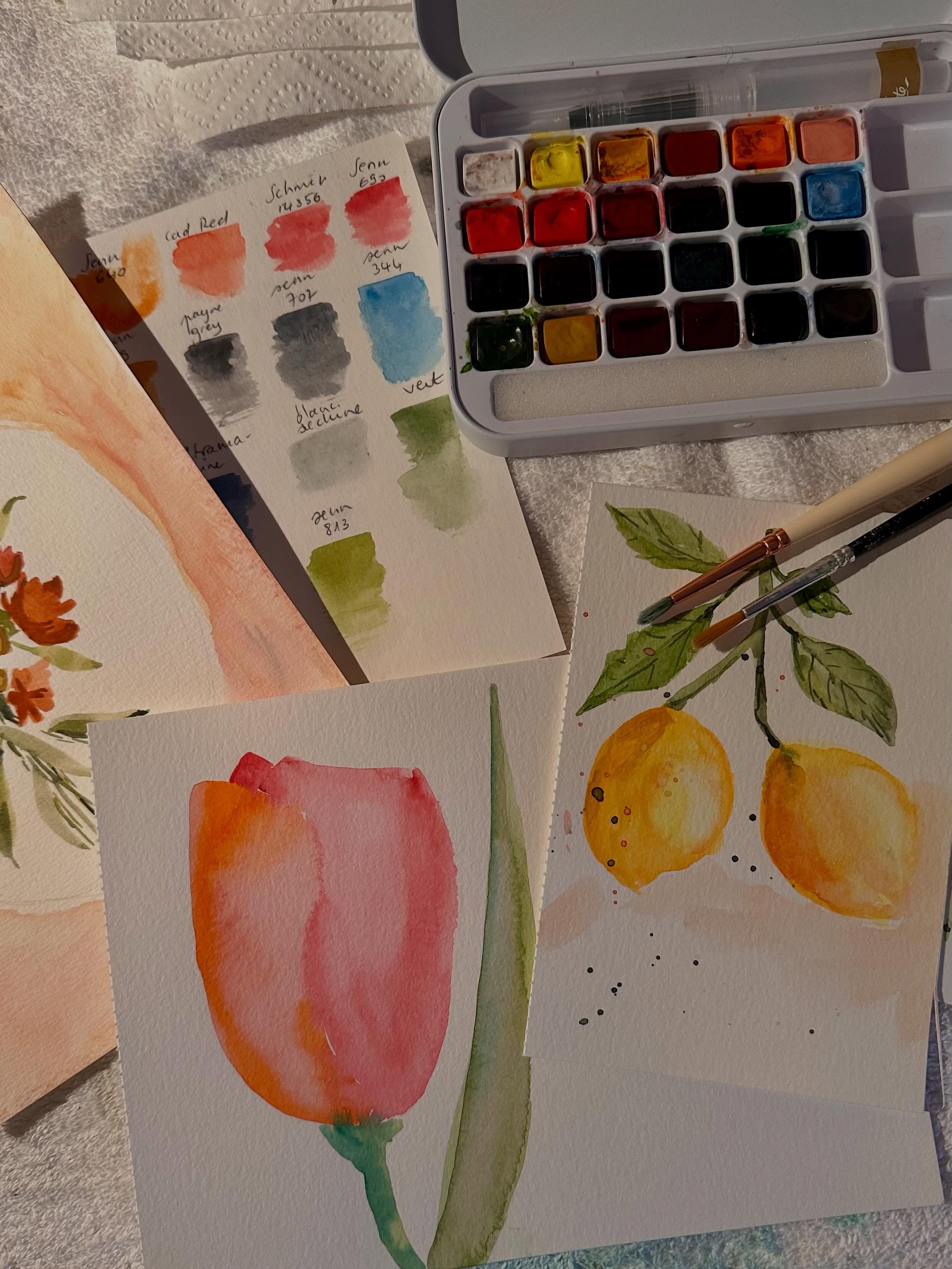 Envie de découvrir l’aquarelle ? Offrez-vous un moment créatif lors de votre séjour ! 🎨
Je vous propose un cours d’initiation de 2 heures. Matériel fourni. N’hésitez à vous lancer dans cette activité méditative et apaisante !
Plus d’info sur www.lacloseriedesiris.fr ou en MP !
#watercolor#watercolorclass#slowtourism#