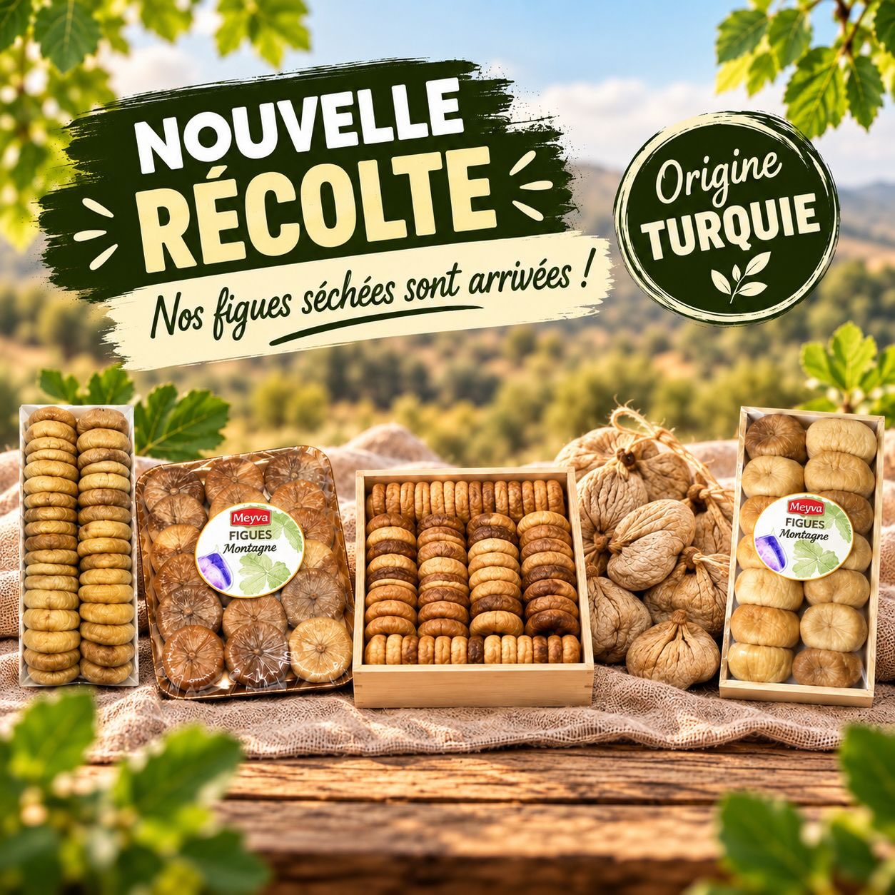 NOUVELLE RÉCOLTE : NOS FIGUES SÉCHÉES SONT ARRIVÉES ! 🇹🇷
☀️ Gorgées de soleil et naturellement gourmandes, nos figues séchées de Turquie sont de retour chez MEYVA !
🌱 Découvrez notre nouvelle récolte : des figues moelleuses, généreuses et savoureuses, sélectionnées pour leur qualité.
📦 Plusieurs variétés et conditionnements disponibles pour répondre aux besoins des professionnels : épiceries, restaurateurs, distributeurs et commerces alimentaires.
✨ C’est le moment de renouveler vos stocks !
🛒 Découvrez toute notre gamme de figues séchées sur notre boutique B2B 👇
👉 https://palimex-fruits-secs.com/grossiste/fruit-sec/figues-sechees/
#MEYVA #PALIMEX #NouvelleRécolte #FiguesSéchées #OrigineTurquie FruitsSecs GrossisteAlimentaire ÉpicerieFine B2B