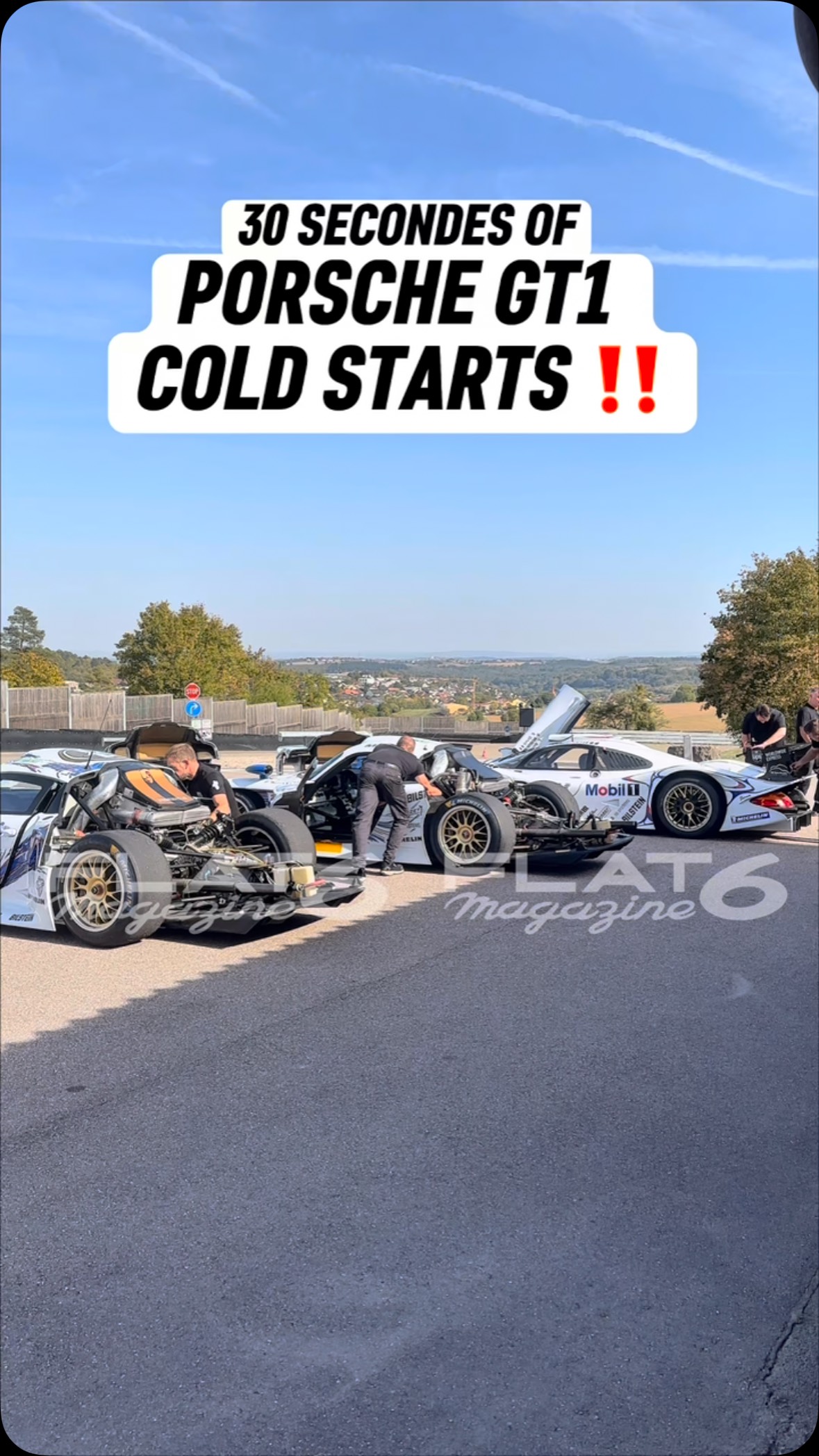 30 secondes de 911 GT1 🔥
Nous sommes allés à Weissach pour les 30 ans de la 911 GT1 🥳
On vous en dit plus prochainement dans Flat 6 Magazine 👀
#porsche #flat6mag #gt1